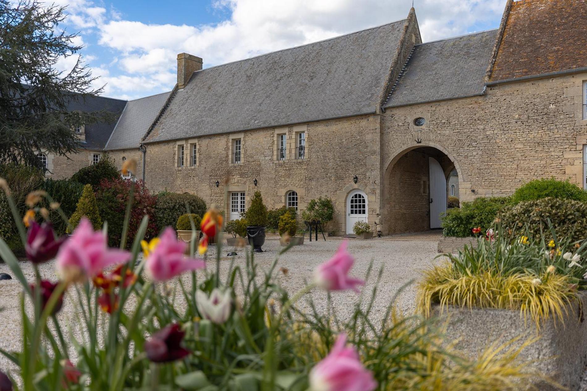 Ferme De La Ranconniere - Hotel & Restaurant Crepon Bagian luar foto